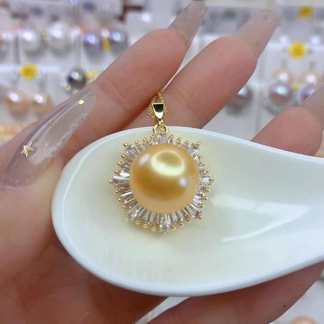 淡水珍珠颈饰合金