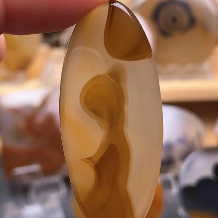 玛瑙/玉髓吊坠(不含链)未镶嵌