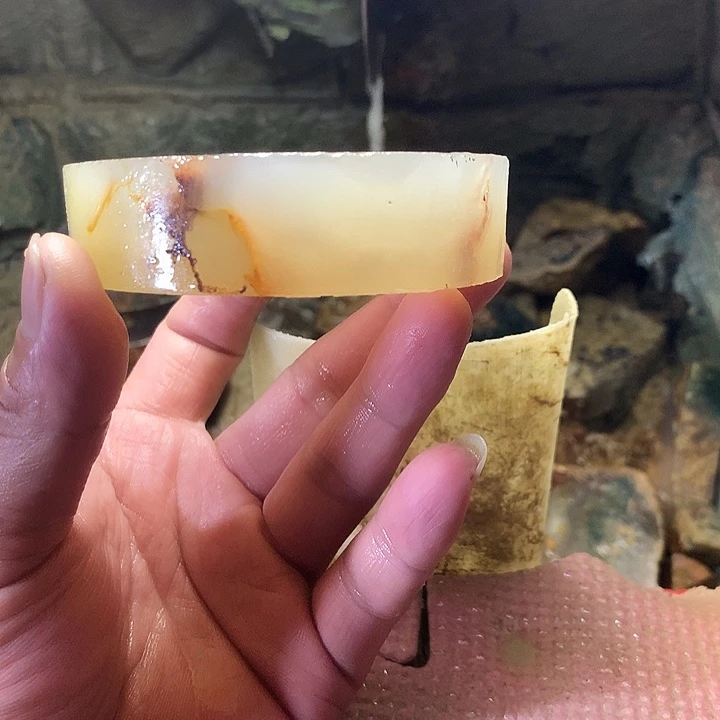 娜***酱定制玛瑙天然玛瑙手镯