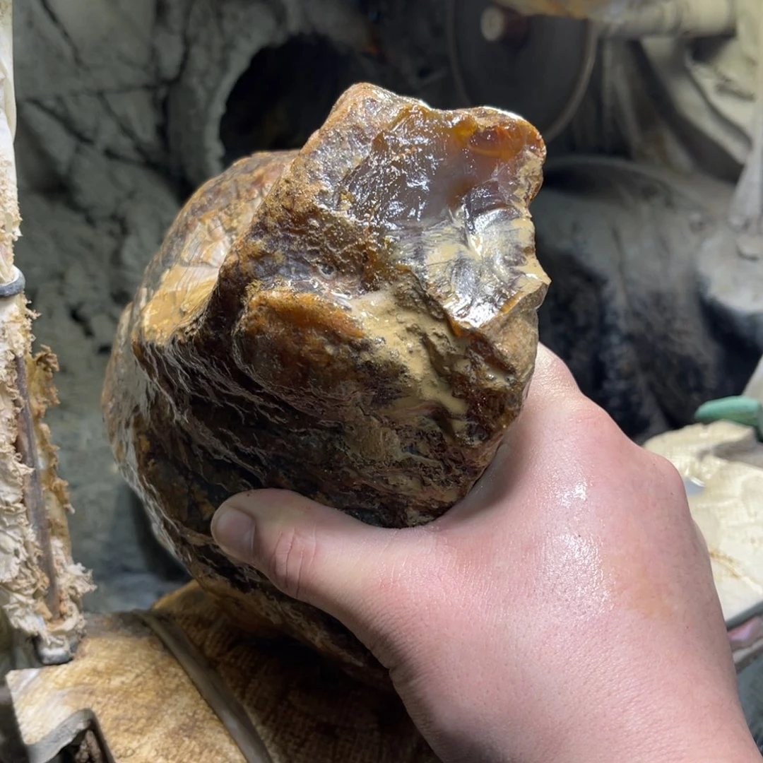 美***～定制玛瑙天然玛瑙手镯原石