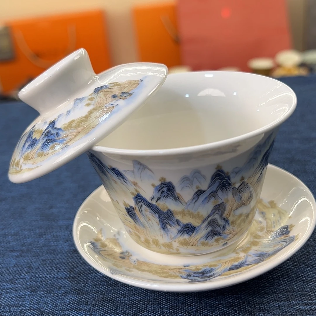 盖碗很漂亮我很喜欢