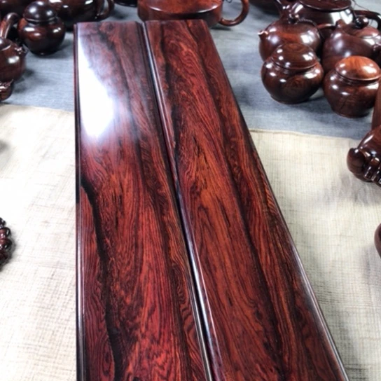 黄花梨/降香黄檀把件霜*海黄镇尺