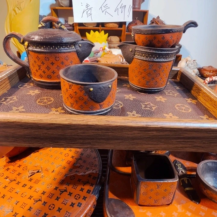 开***天拼配泥茶壶纯手工制作过程就是