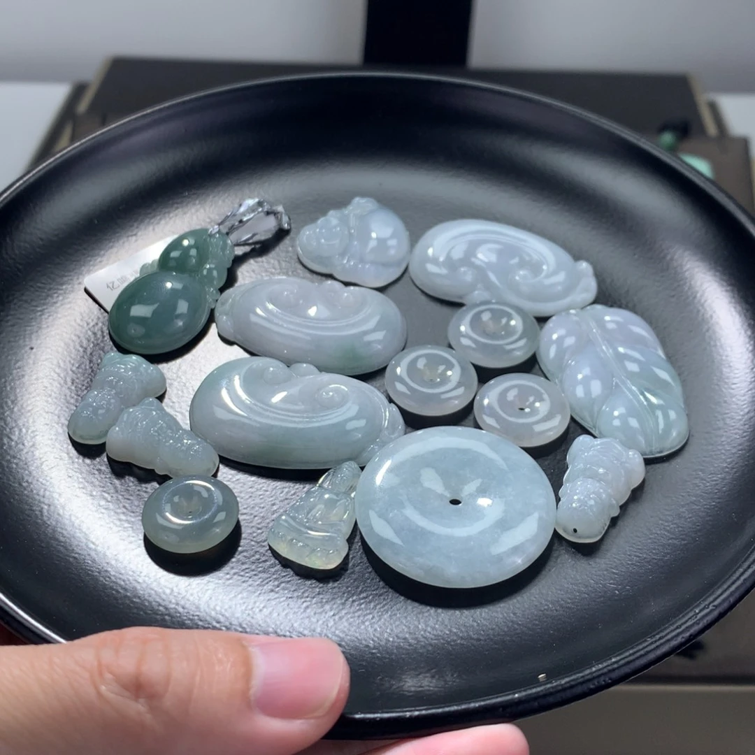 翡翠未镶嵌颈饰一口价福利（单个）
