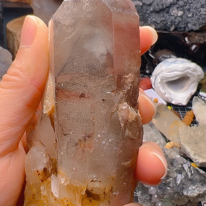 水晶珠宝半成品未镶嵌O****貝