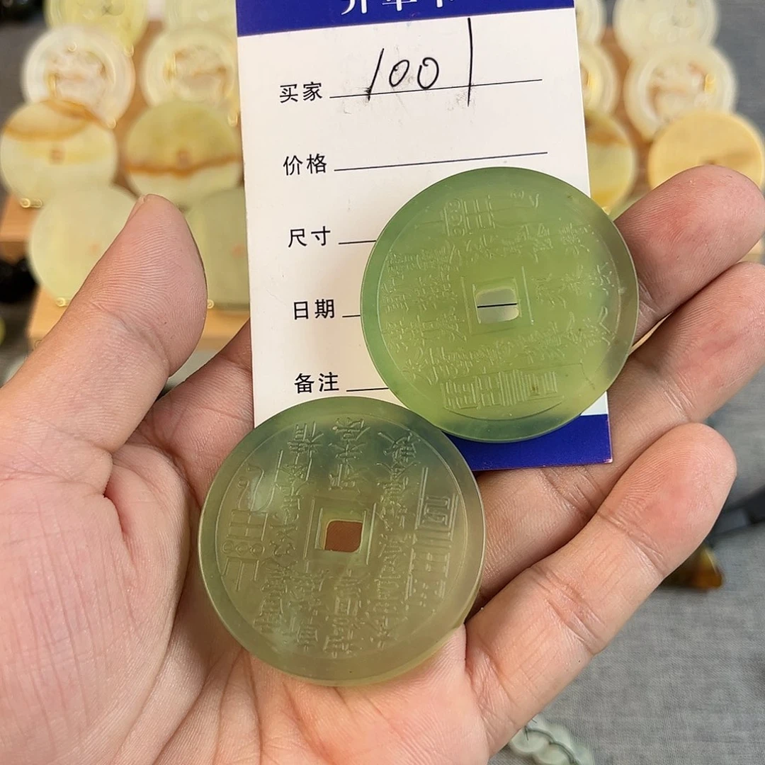 ⊂***骁蛇纹石玉未镶嵌颈饰