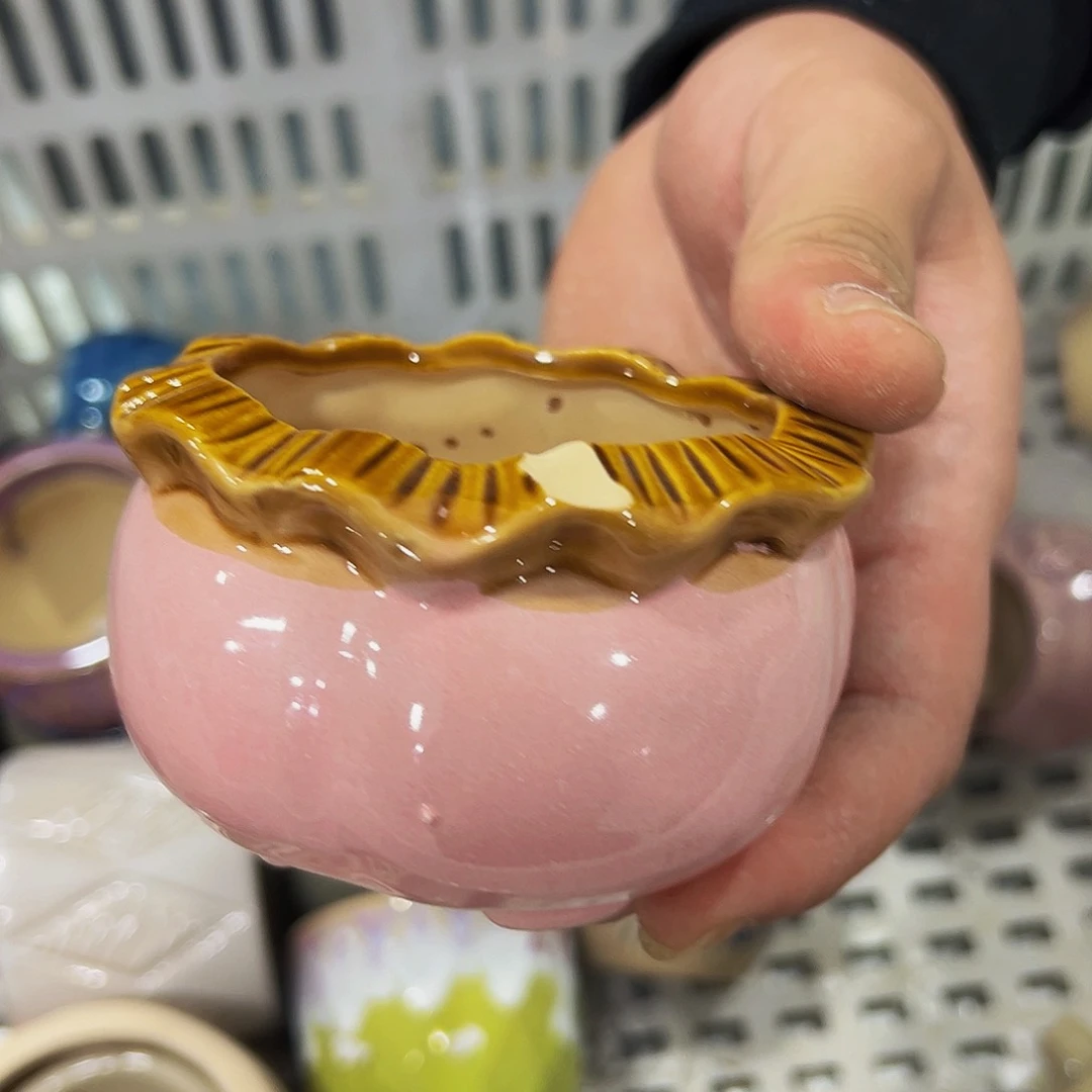 陶瓷高温陶瓷多肉花盆