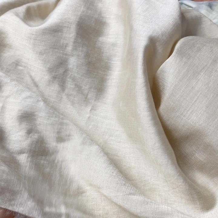 杏色棉麻2.5米。