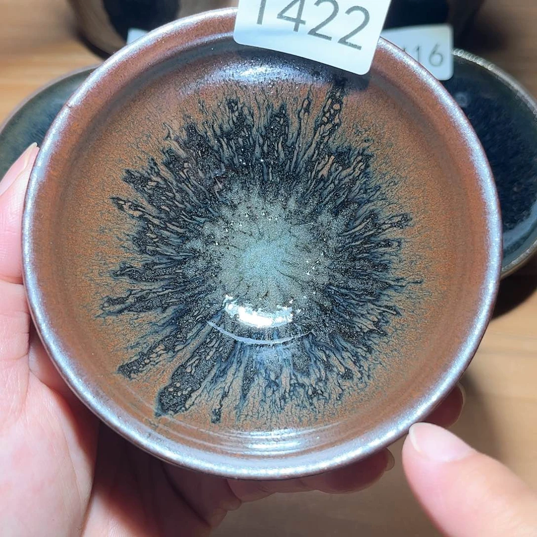 茶盏柴烧建盏主人杯1422