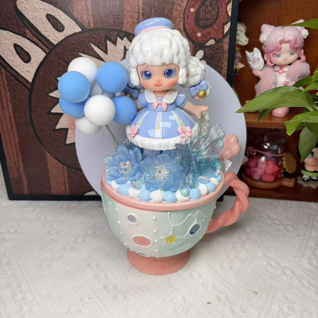 小米娜高颜值diy手工奶油胶定制杯