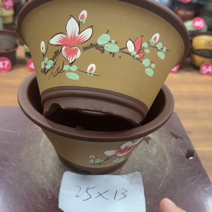 紫砂花盆破损包赔