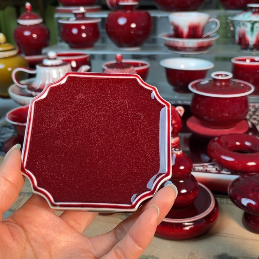 景德镇原矿釉杯垫