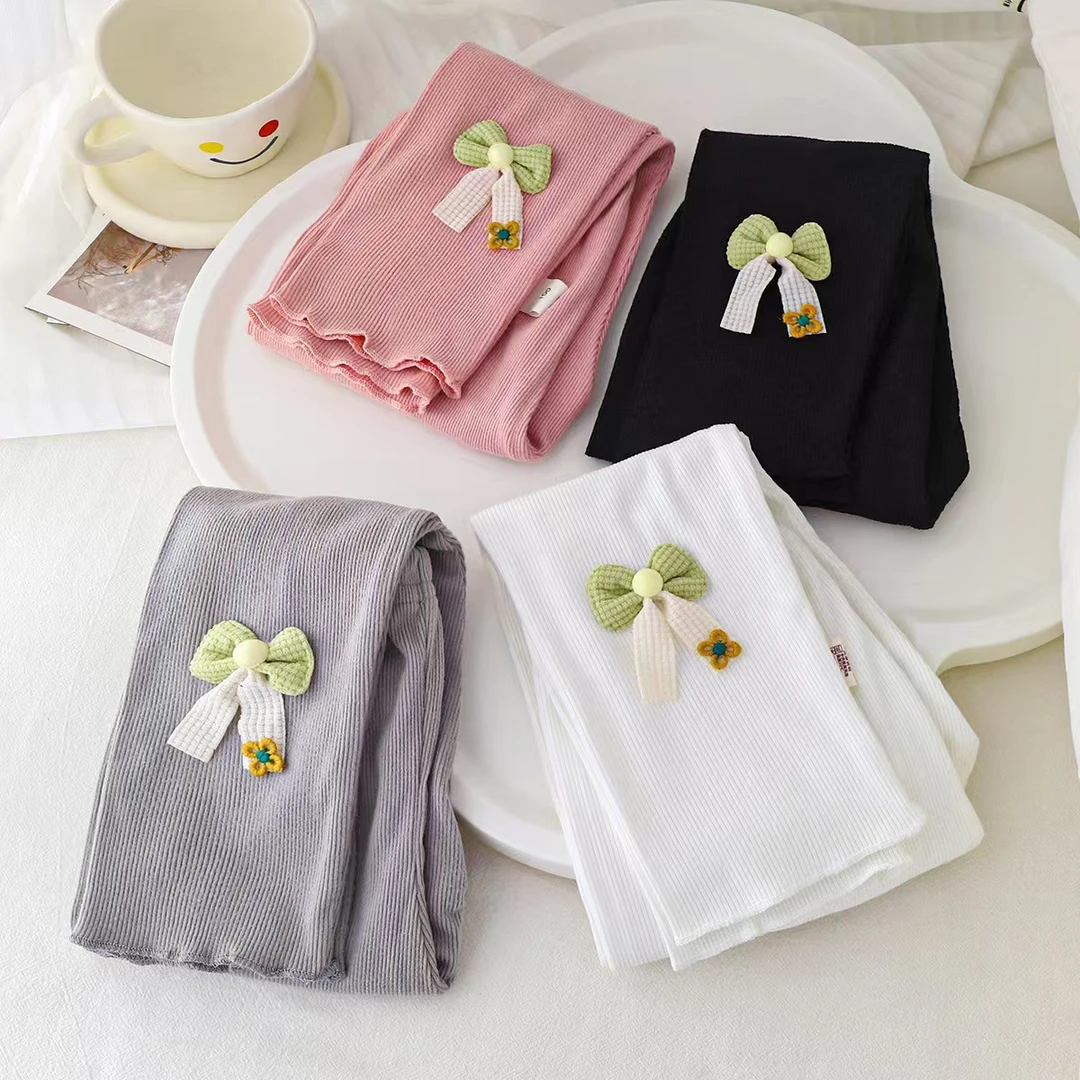 兮兮小朋友女童2025春季新款女宝时尚舒适打底裤儿童宝宝外穿春秋