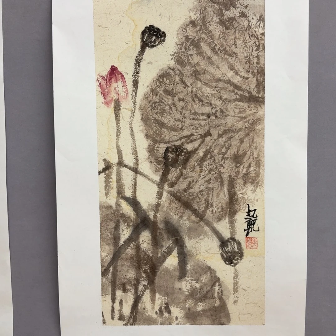 国画艺术家真人手绘 