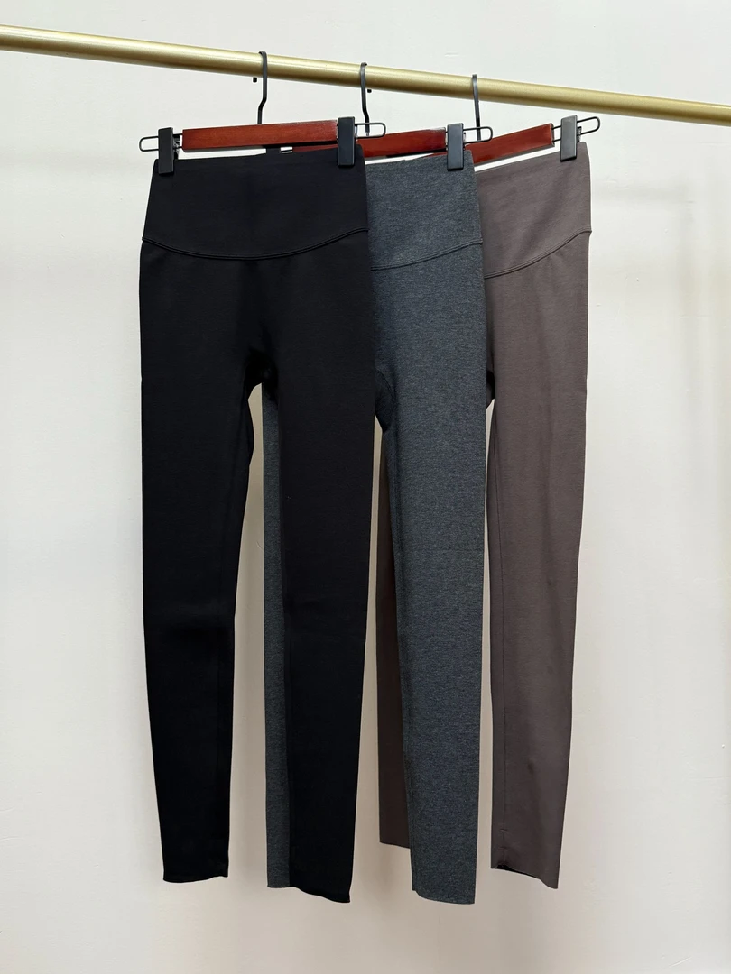 【浥尘女装】高腰收腹哑光瑜伽裤运动健身必备秋日肯豆leggings穿搭