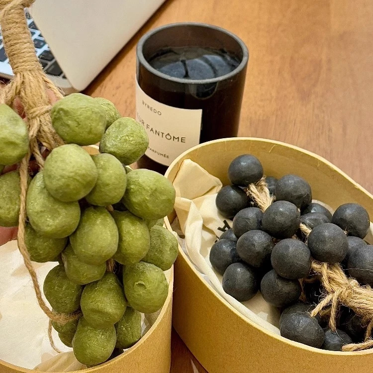 新款香皂青提葡萄串手工皂冷制研磨皂香薰洁面沐浴伴手礼