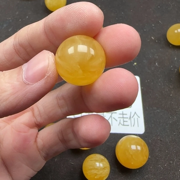 文***斌琥珀未镶嵌珠宝奇石天然分单152