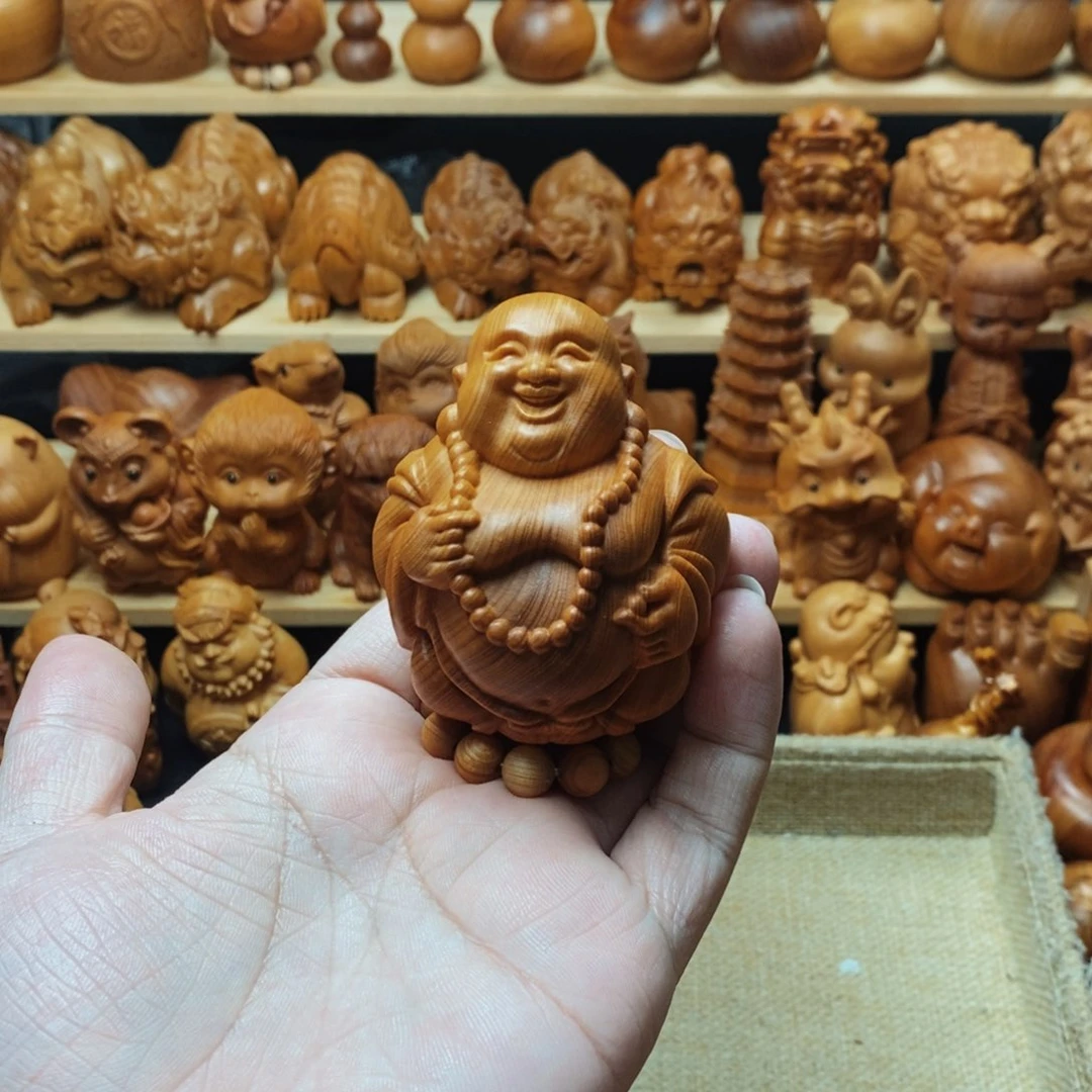 木质崖柏木雕。。。