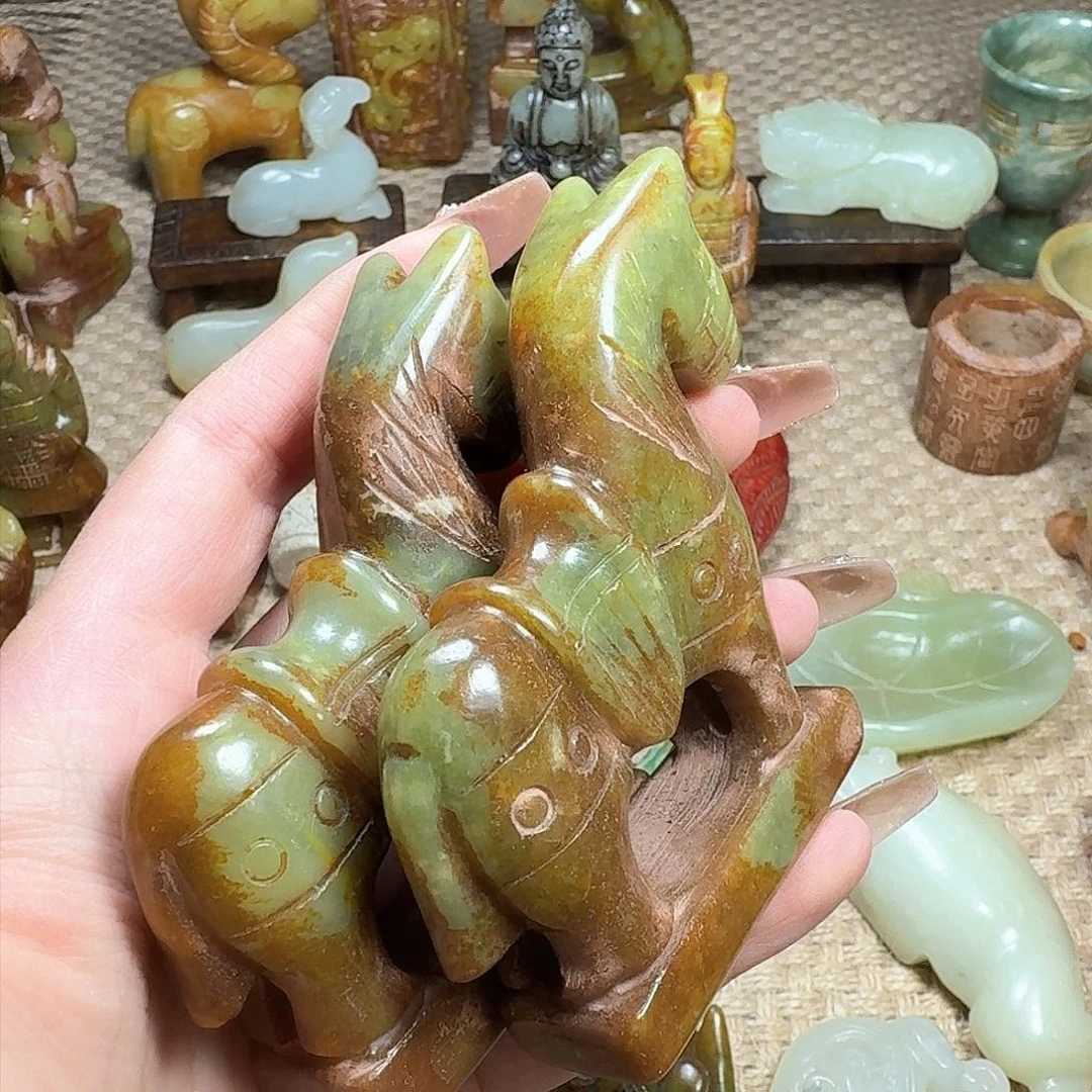 白玉菩提吊坠挂件
