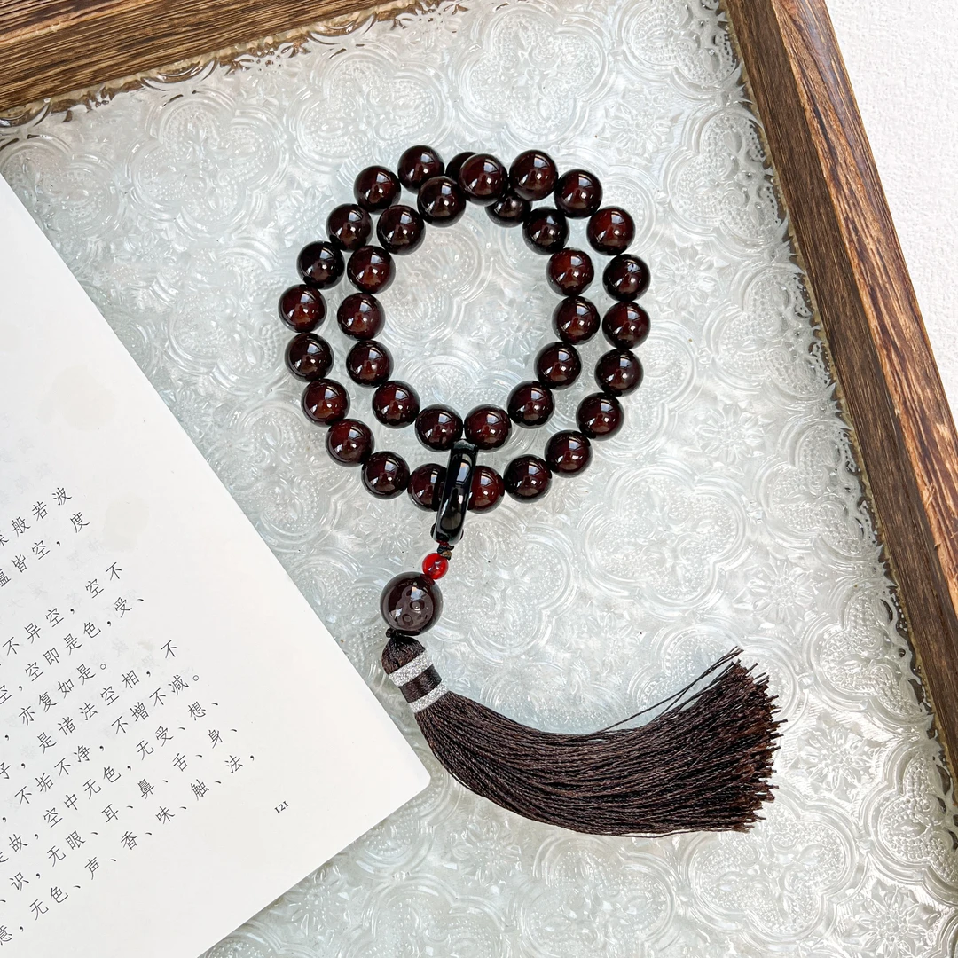 咖圆珠知楠流苏款手持11mm     S-C675090