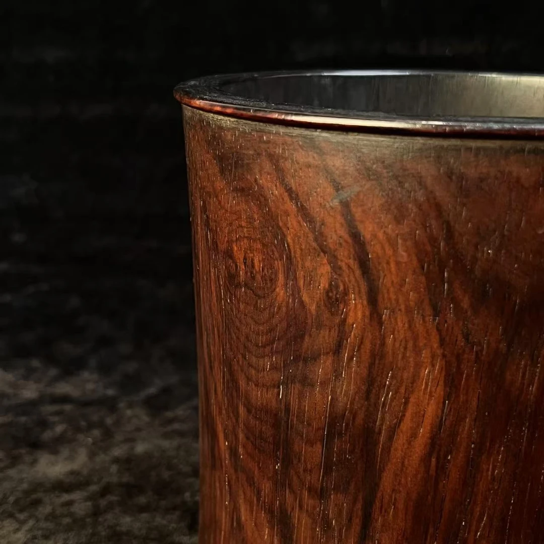 清中期黄花梨笔筒