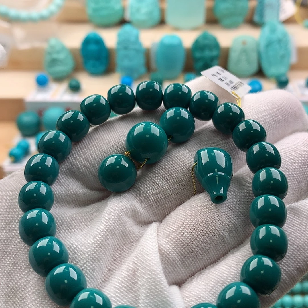 @***生绿松石未镶嵌配饰
