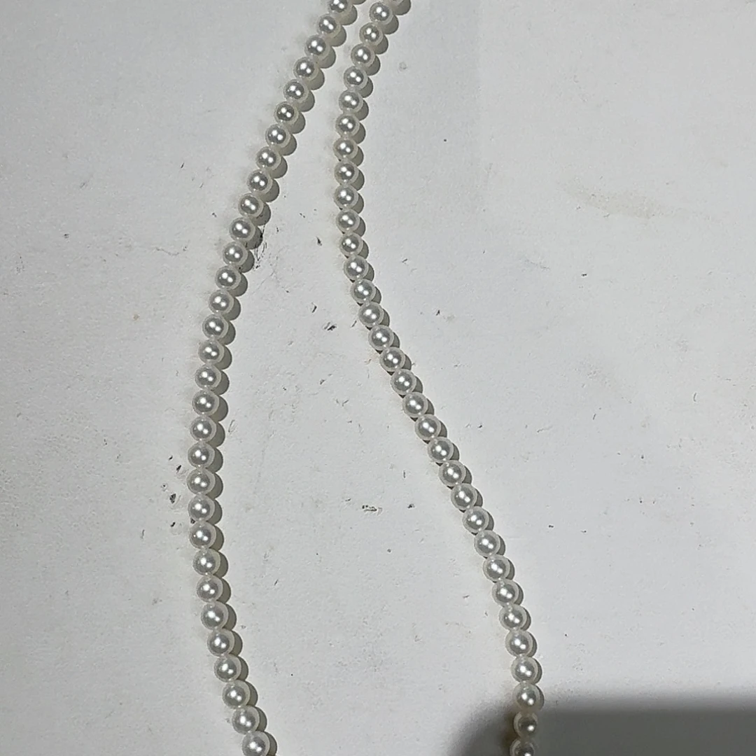 淡水珍珠银S925镶嵌颈饰