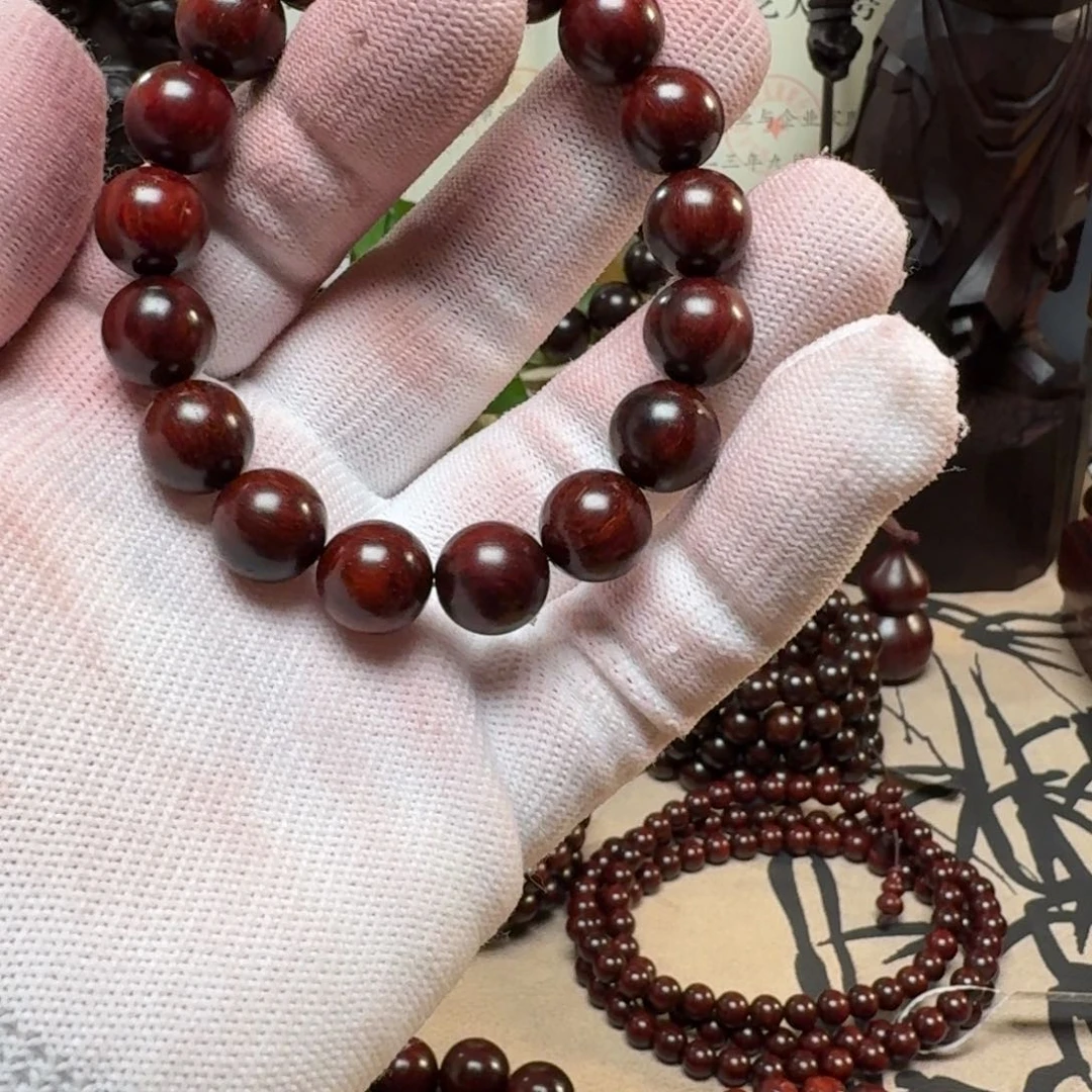 檀香紫檀（小叶紫檀）1.2cm微瑕