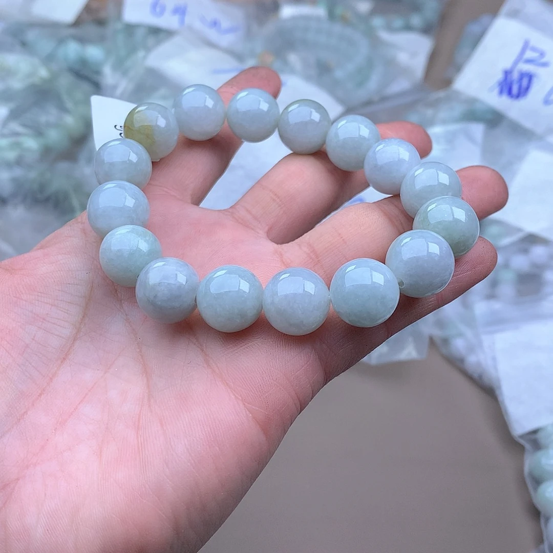 未镶嵌手链翡翠手串