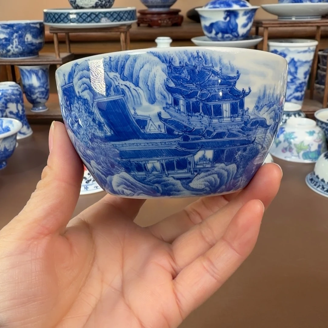 景德镇陶瓷手工手绘