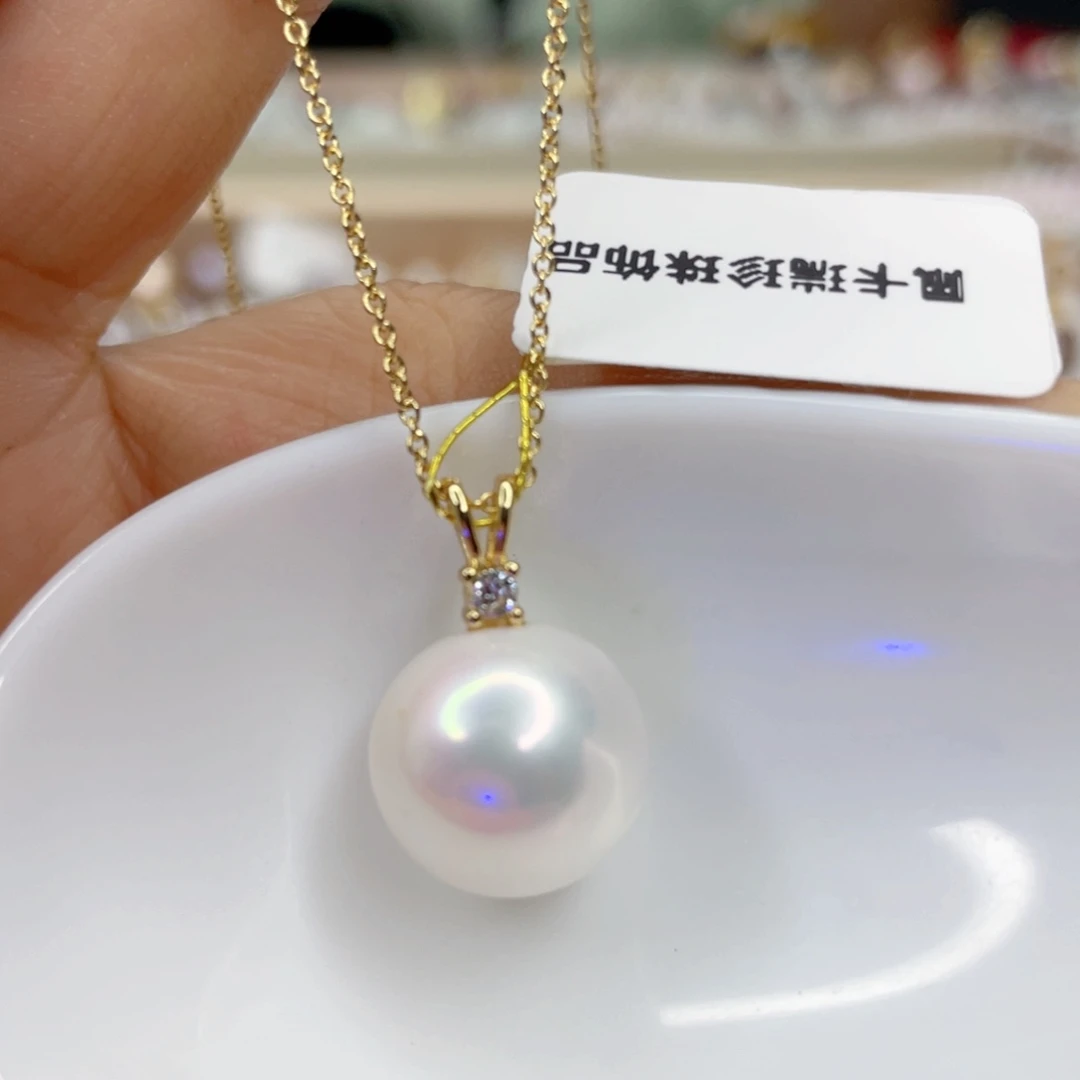 淡水珍珠未镶嵌吊坠(赠链)