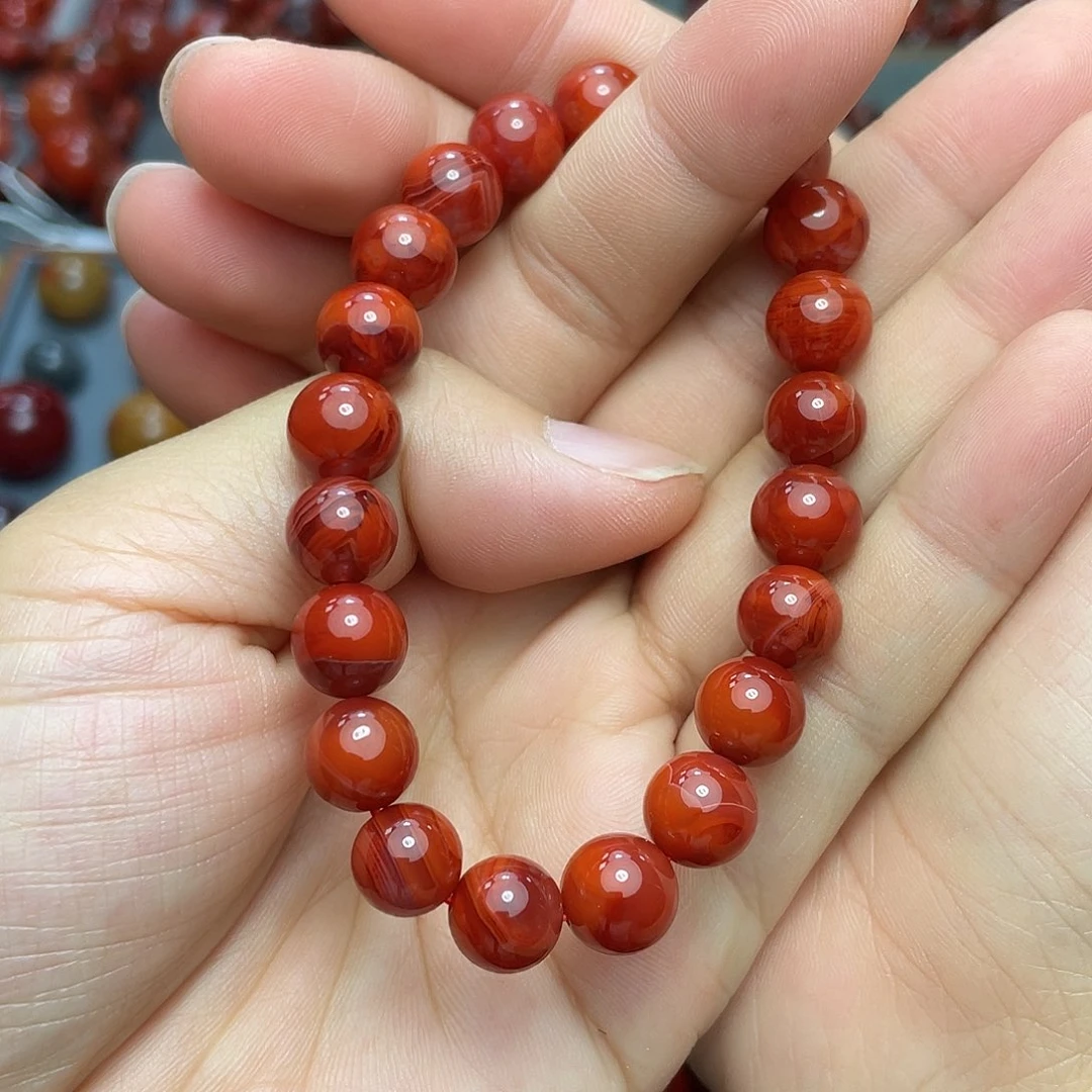 未镶嵌手串南红玛瑙9多样性发1