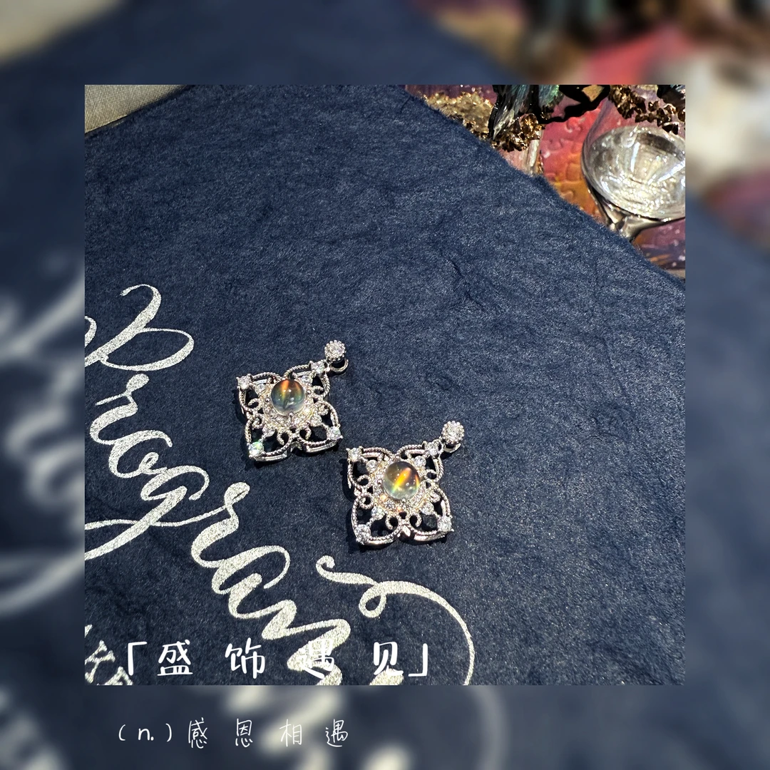 吊坠925银 「借月色告白」单吊坠不含链条