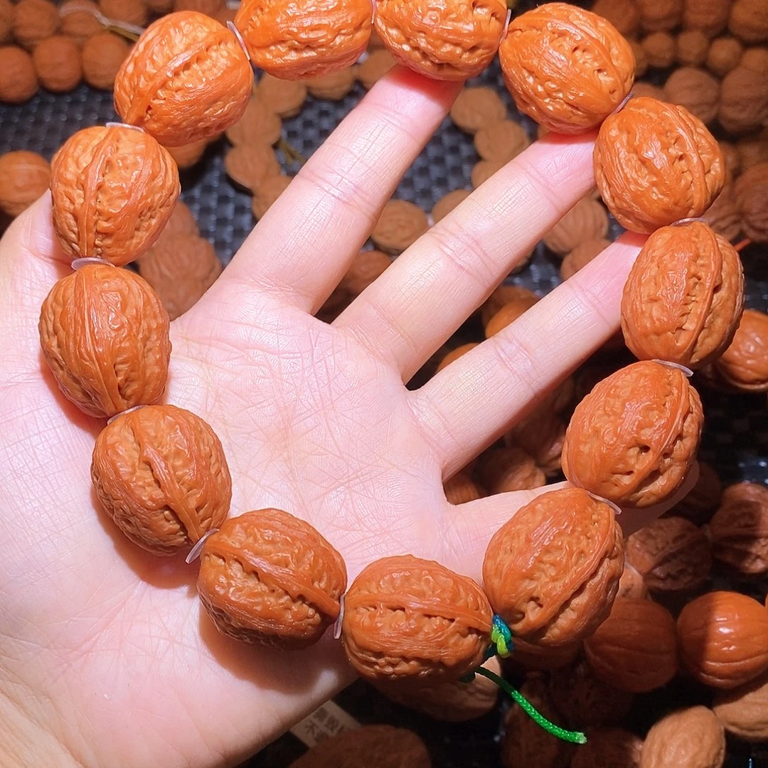 文玩核桃吊坠24尺蛤蟆粗筋手持