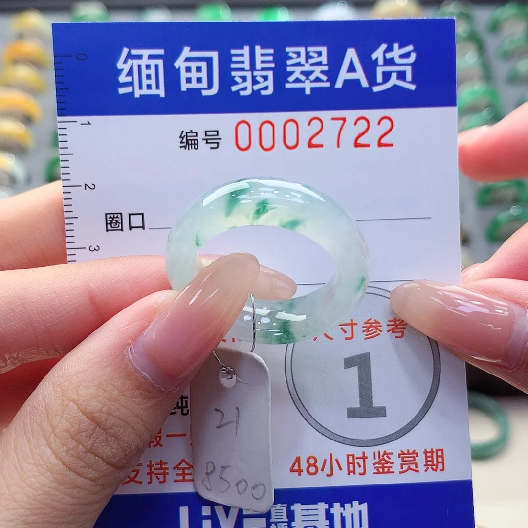 未镶嵌戒指翡翠21号