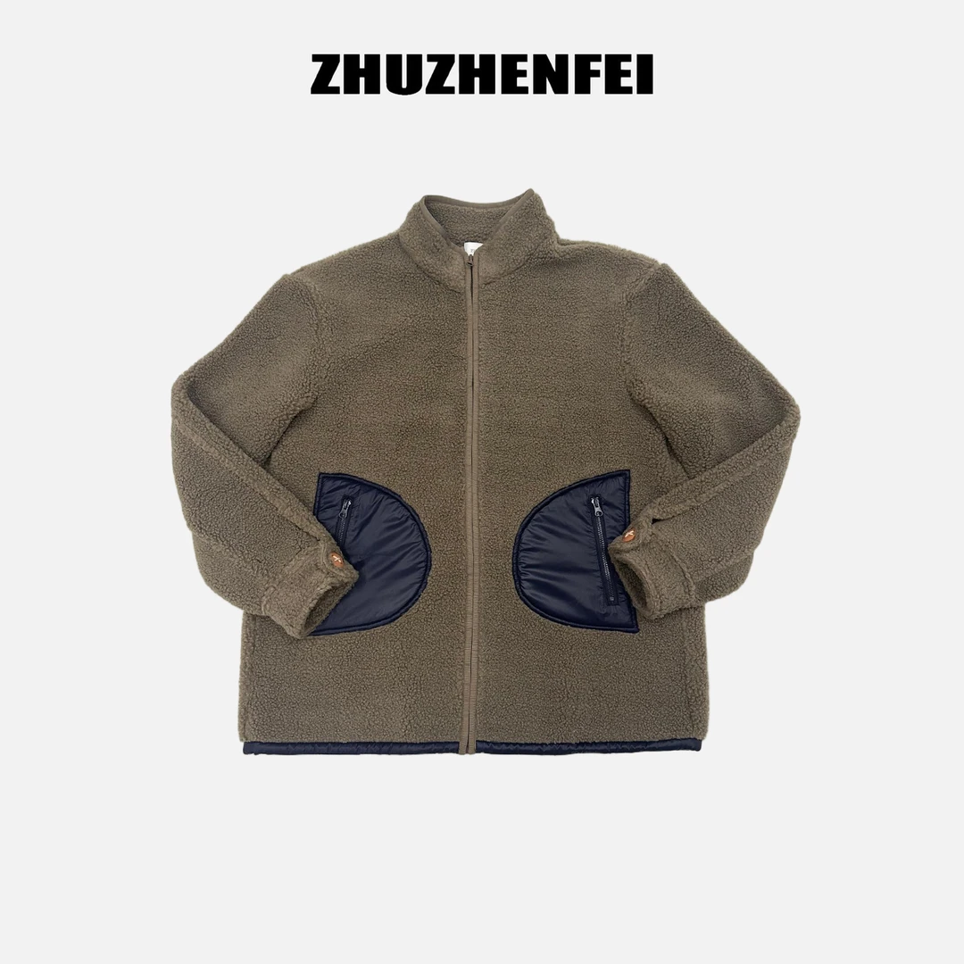 ZHUZHENFEI 新款休闲时尚百搭羊羔绒外套-Z354044