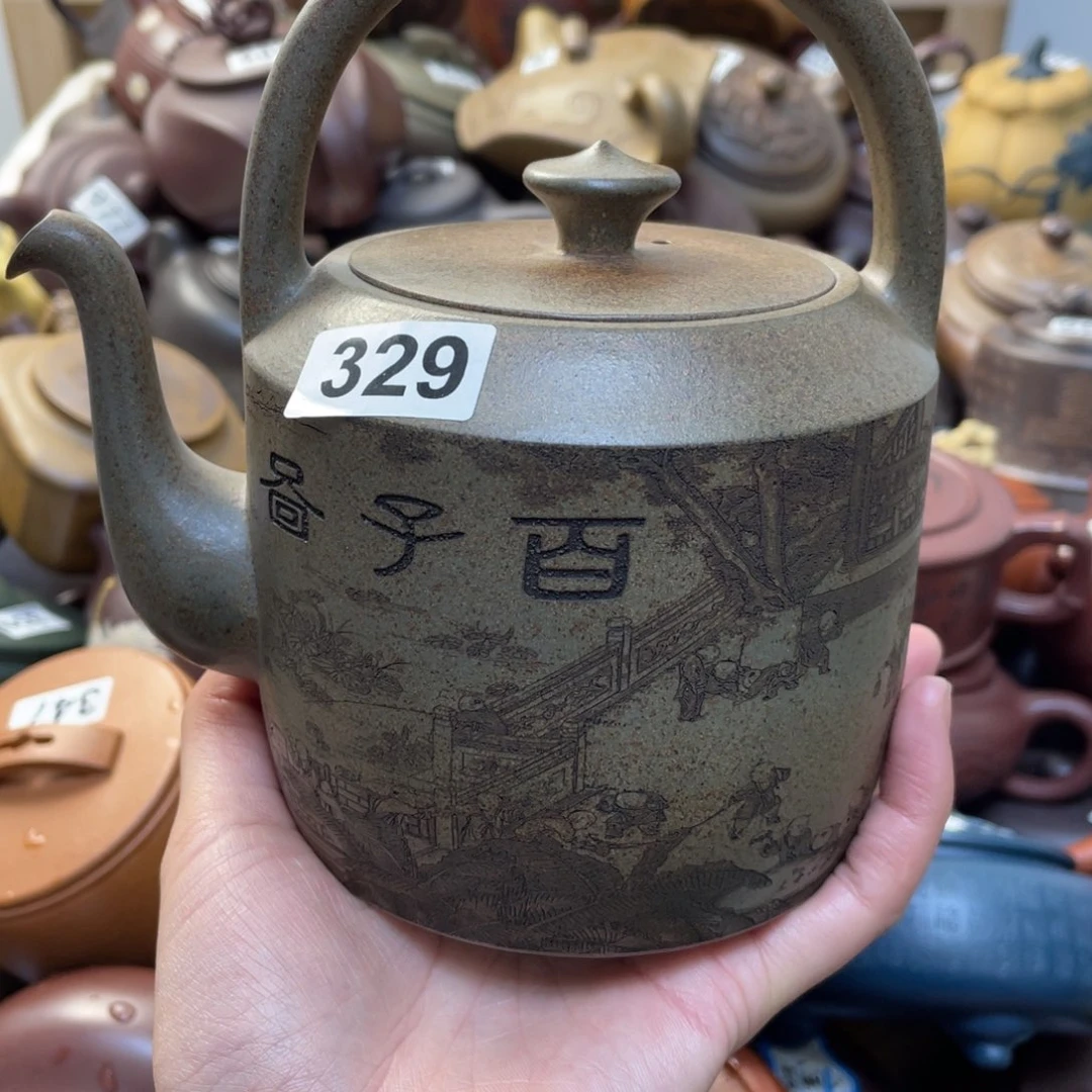 紫砂茶壶孤***闭紫砂微瑕