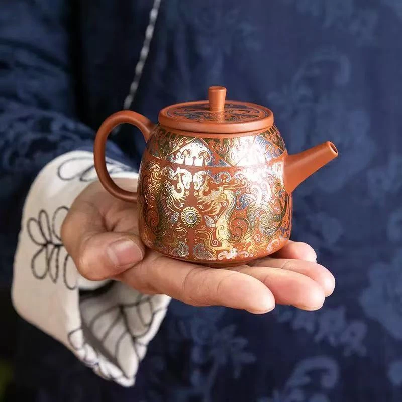 手工祥龙泡茶壶345