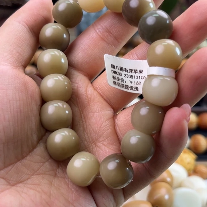 菩提根/象牙果手串胖苹果卡14原价168随机发货