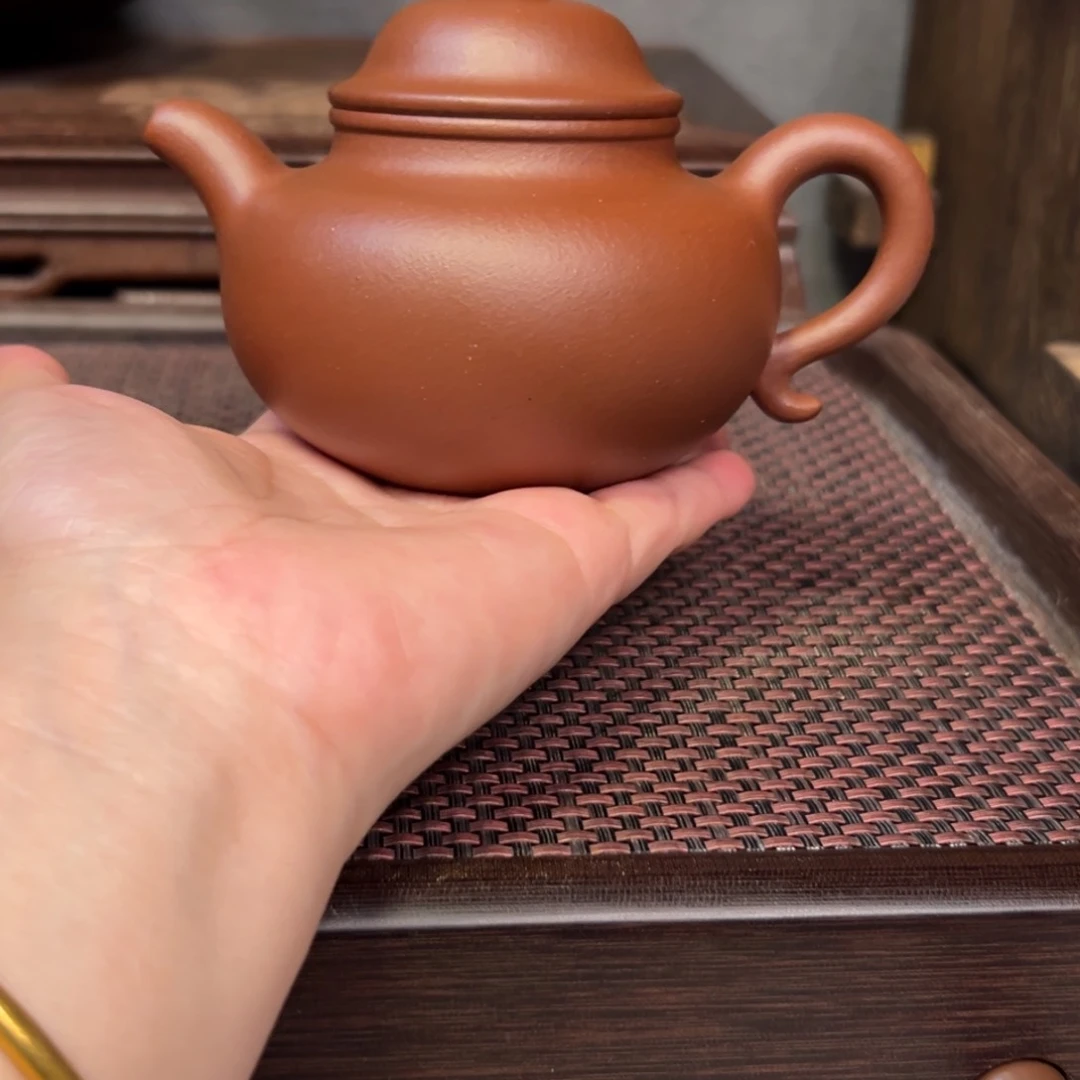 茶壶紫砂柴*粗全手紫砂