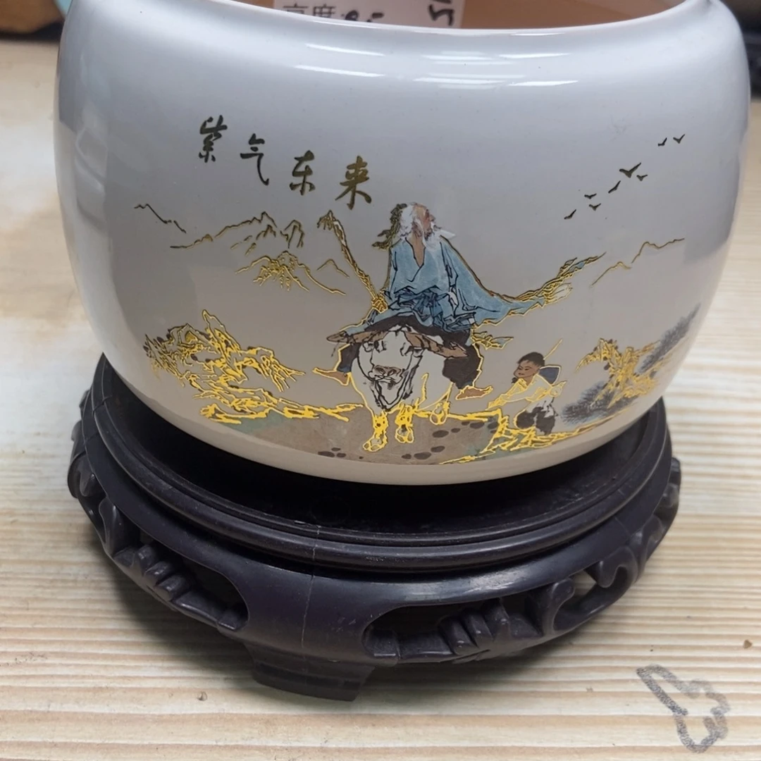 瓷片陶瓷花盆陶瓷艺术
