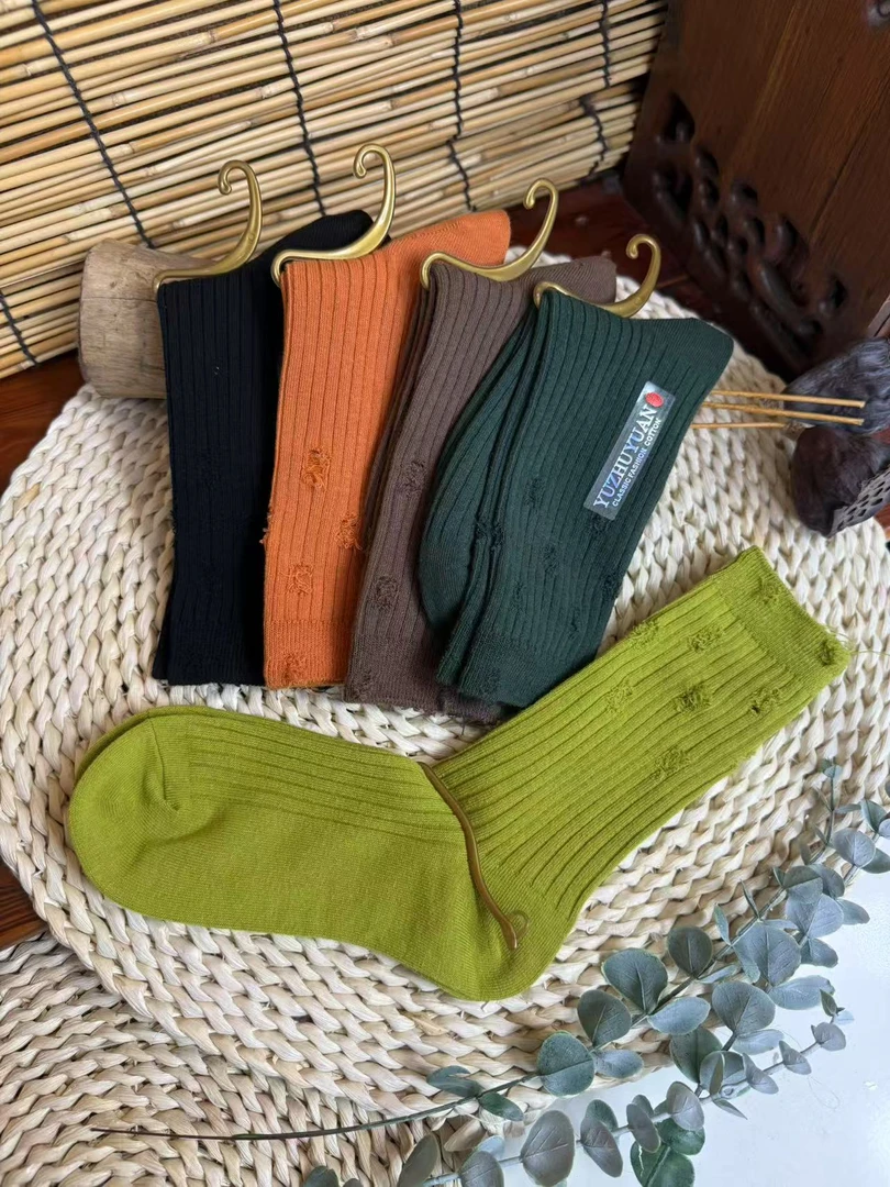 888小洞洞四季百搭堆堆袜