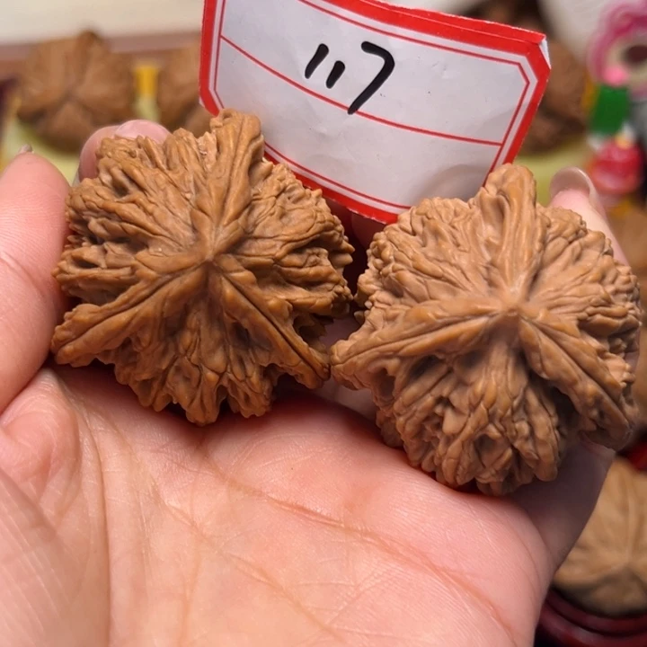 吊坠文玩核桃42大尺全品虎头奔117