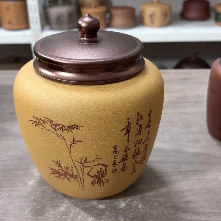紫砂茶叶罐紫砂茶叶罐