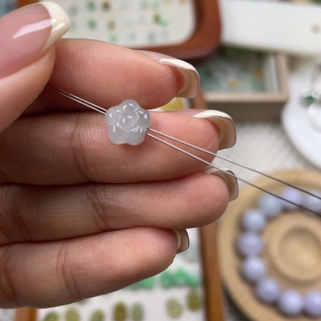 翡翠未镶嵌颈饰765567886