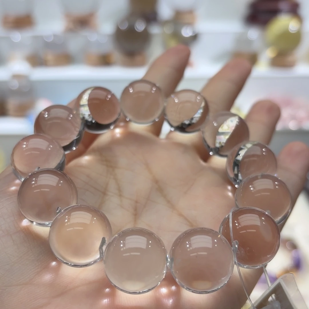 水晶手链未镶嵌手串17