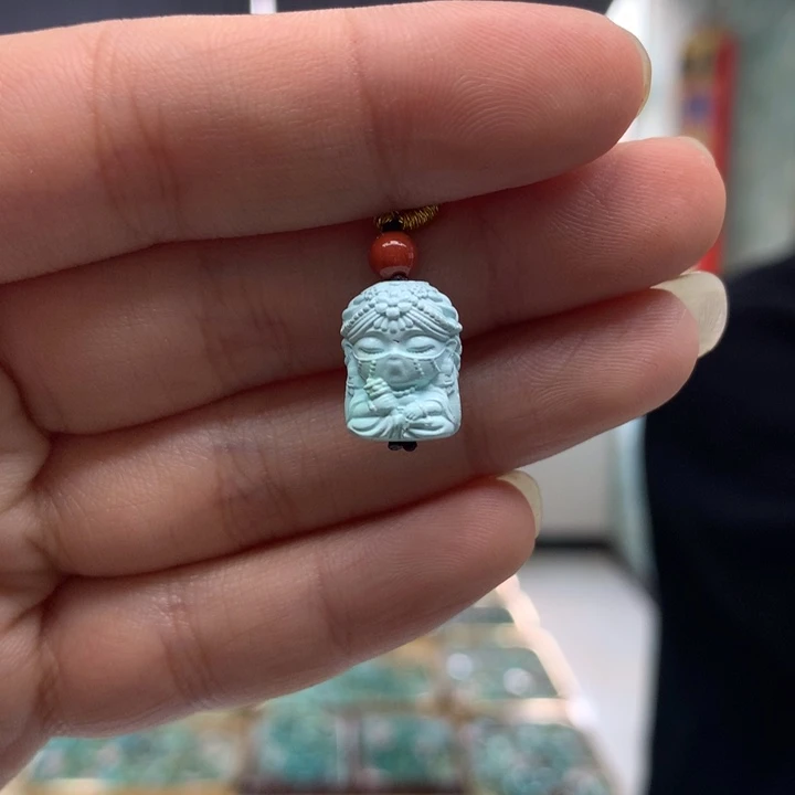 绿松石未镶嵌配饰