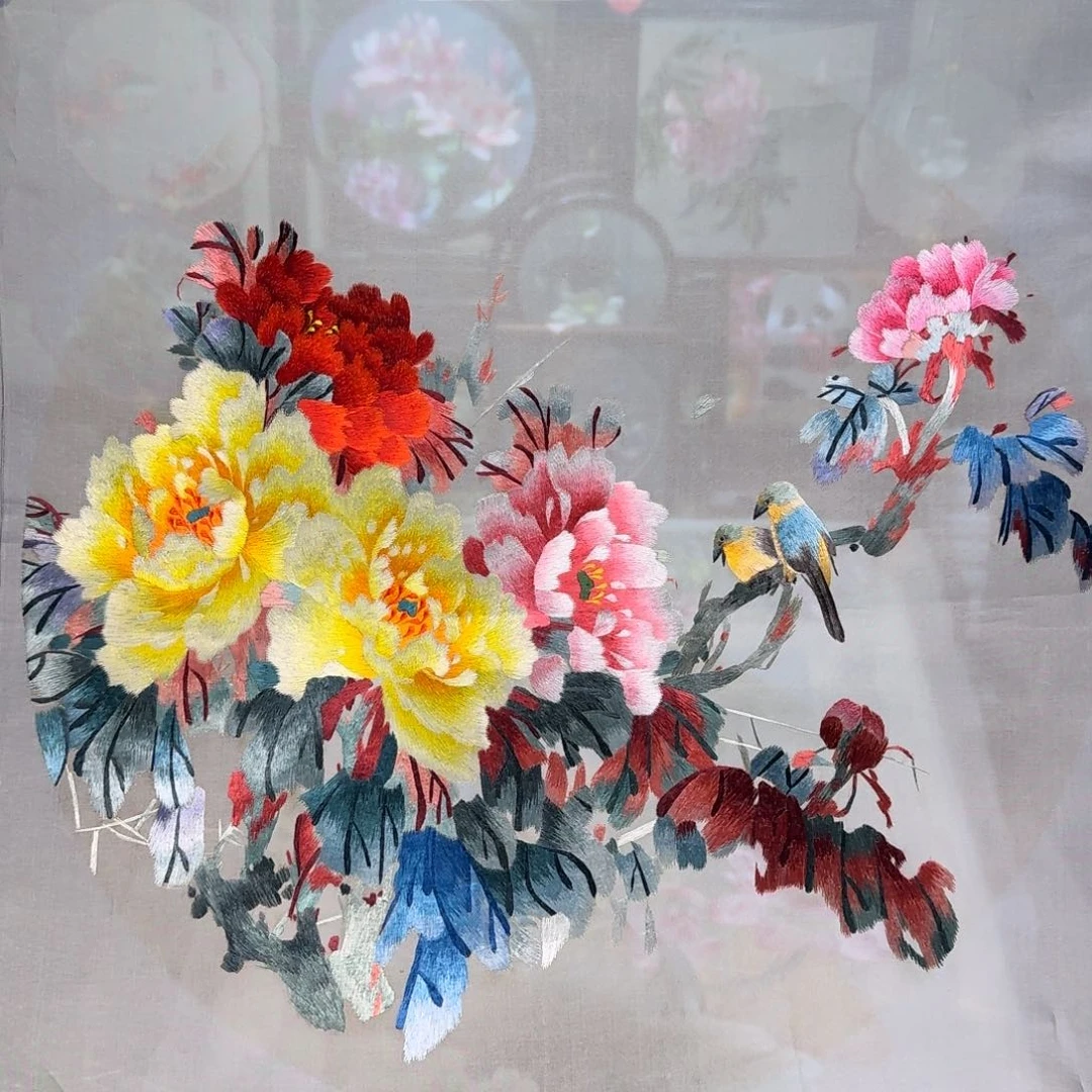 刺绣刺绣工艺精湛