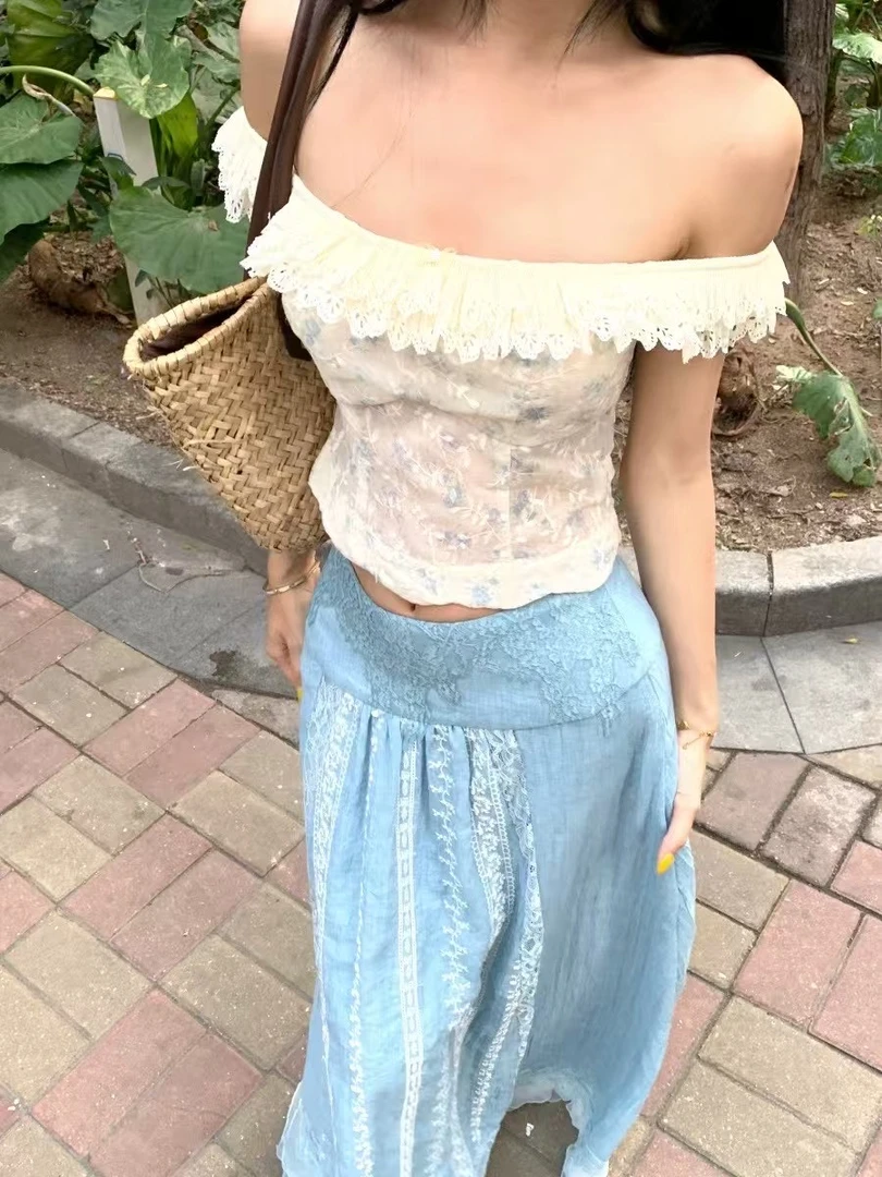 【静哥女装】夏季纯欲小众百搭修身显瘦长袖性感收腰时尚针织辣妹