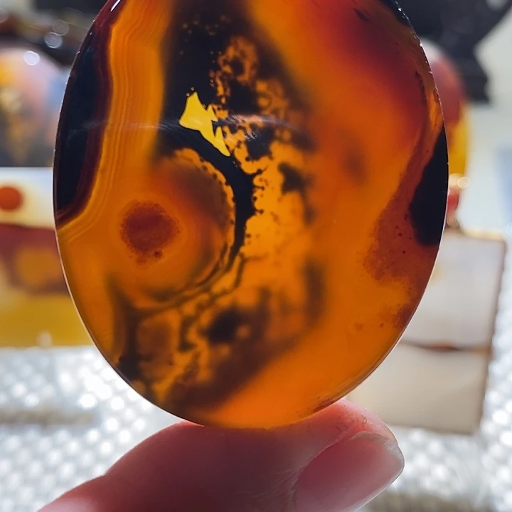 玛瑙/玉髓未镶嵌颈饰